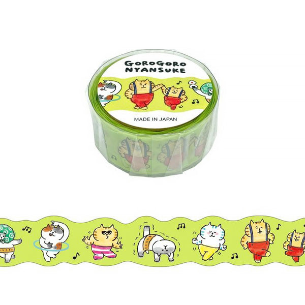 Washi Tape Chat Gorogoro Nyansuke - Bullet Journal | Moshi Moshi