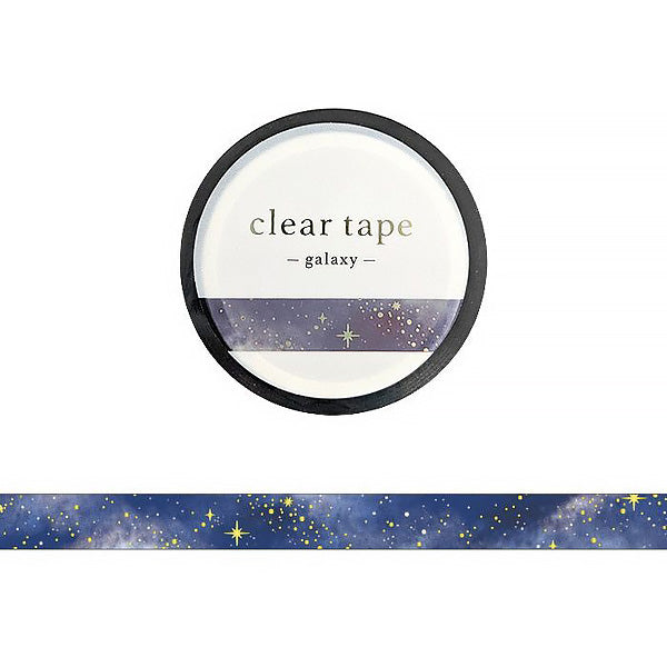 Clear Tape Hokkori Galaxy - Bullet Journal | Moshi Moshi Paris