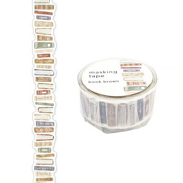 Washi Tape - Book Brown | Moshi Moshi Papeterie