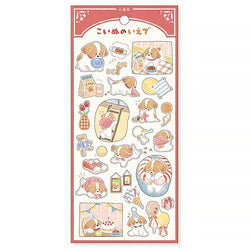 Stickers Relaxed - Happy Dog | Moshi Moshi Papeterie