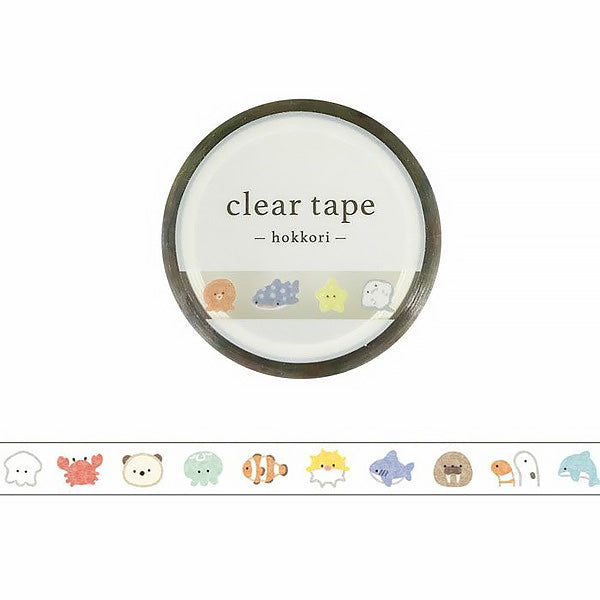 Clear Tape Hokkori Suizokukan - Bullet Journal | Moshi Moshi 