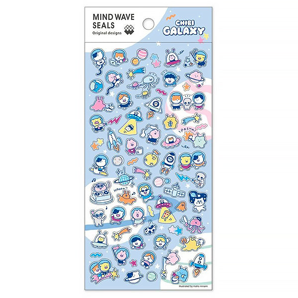 Stickers Japonais Galaxy - Papeterie Kawaii | Moshi Moshi