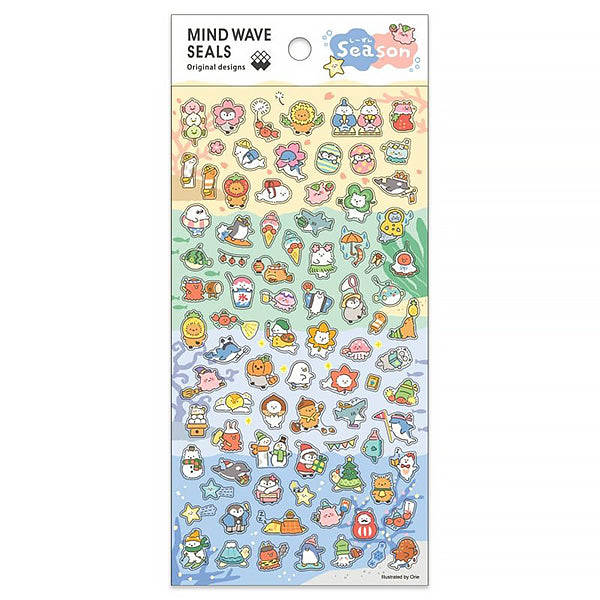 Stickers Kawaii  Season - Bullet Journal | Moshi Moshi Paris