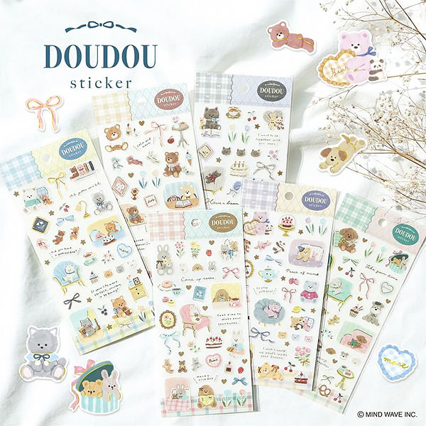 Stickers Doudou Inu - Papeterie | Moshi Moshi Paris Japan