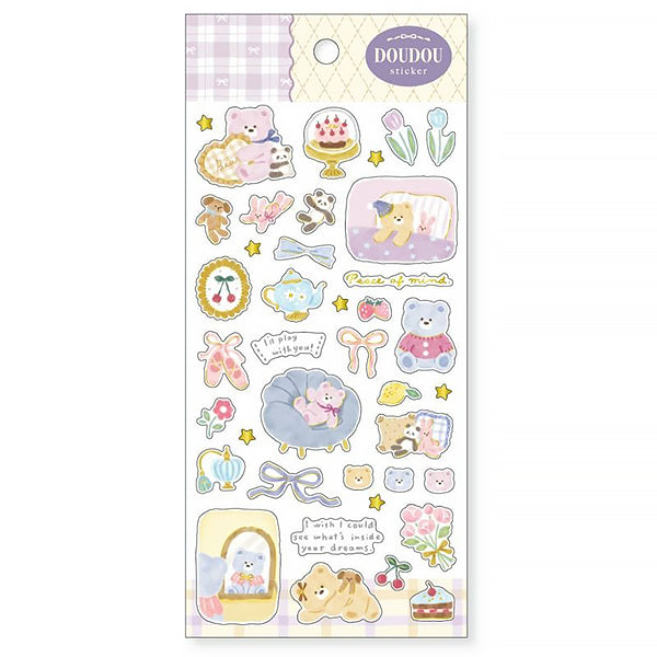 Stickers Doudou - Yume Kuma | Moshi Moshi Papeterie