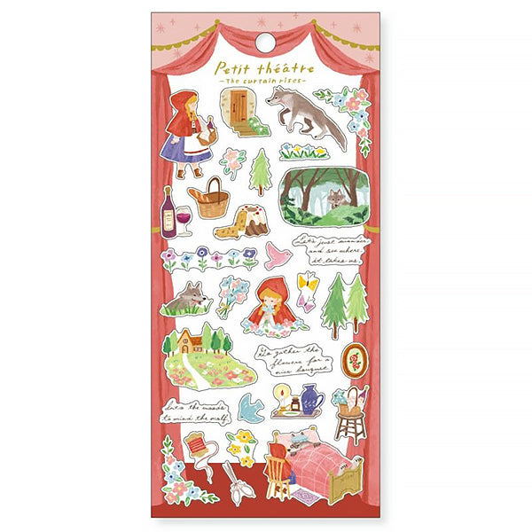 Stickers Petit Théâtre - Le Petit Chaperon Rouge | Moshi Moshi