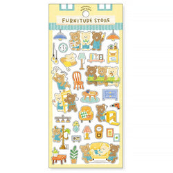 Stickers Waku Waku Workers - Furniture Store | Moshi Moshi Paris