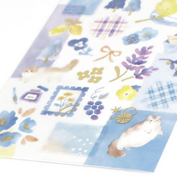 Stickers Japonais Drewdrop - Cat Neko | Moshi Moshi Papeterie