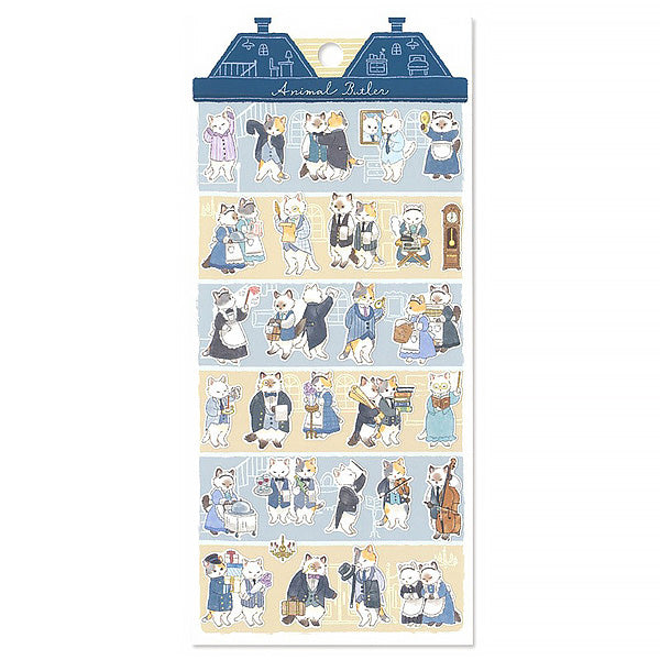 Stickers Animal Butler - Cat | Moshi Moshi Paris