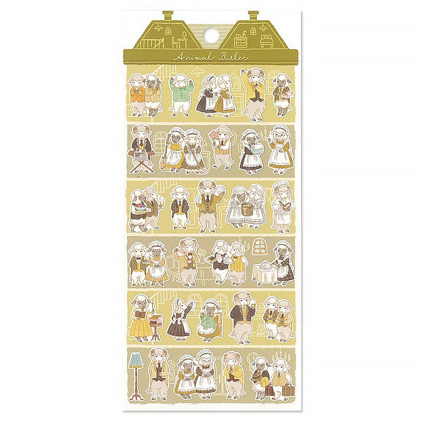 Stickers Animal Butler - Sheep | Moshi Moshi Papeterie