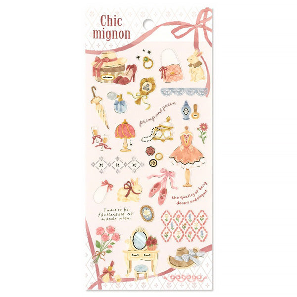 Stickers Chic Mignon - Rabbit Dress Up | Moshi Moshi Paris