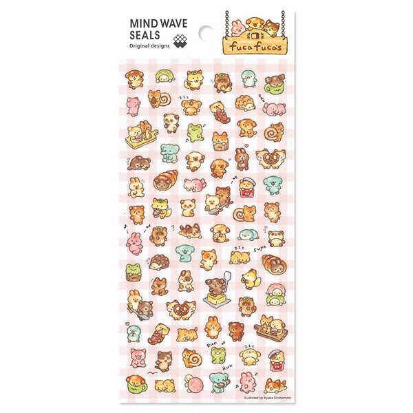 Stickers Japonais Kawaii - Fucas Fucas | Moshi Moshi Papeterie