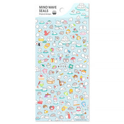 Stickers Japonais Kawaii - Phoque | Moshi Moshi Papeterie