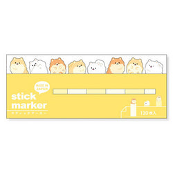 Marque Page Sticker - Pomeranian | Moshi Moshi Papeterie