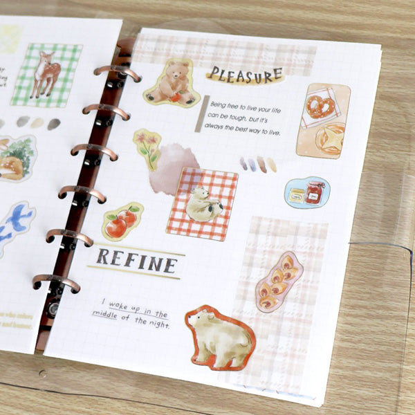 Stickers With Animals - Papeterie Japonaise | Moshi Moshi Paris