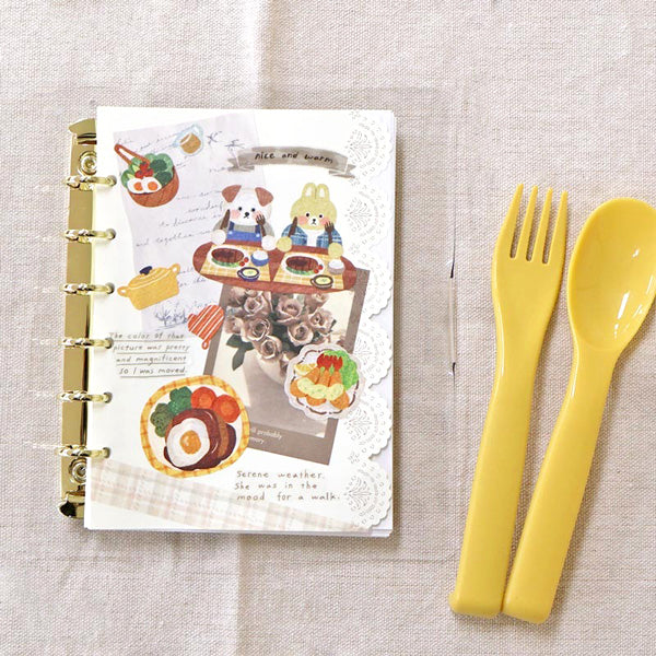 Stickers Tummy - Hungry Dinner | Moshi Moshi Papeterie