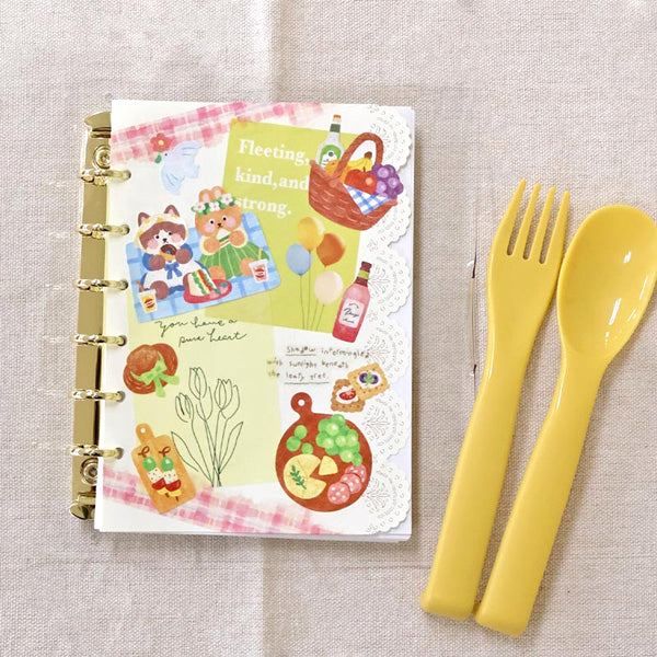 Stickers Chat - Sparkling Picnic | Moshi Moshi Papeterie