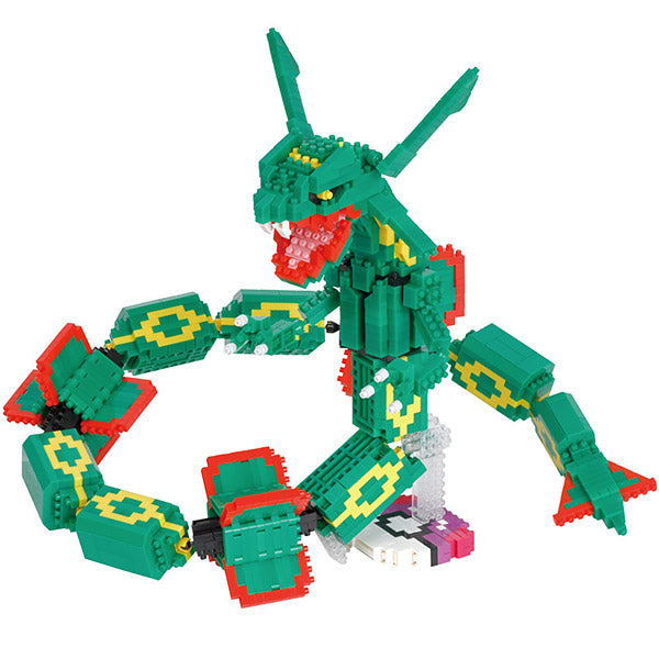 Nanoblock Rayquaza Extrême - Pokémon, Edition Deluxe | Moshi Moshi