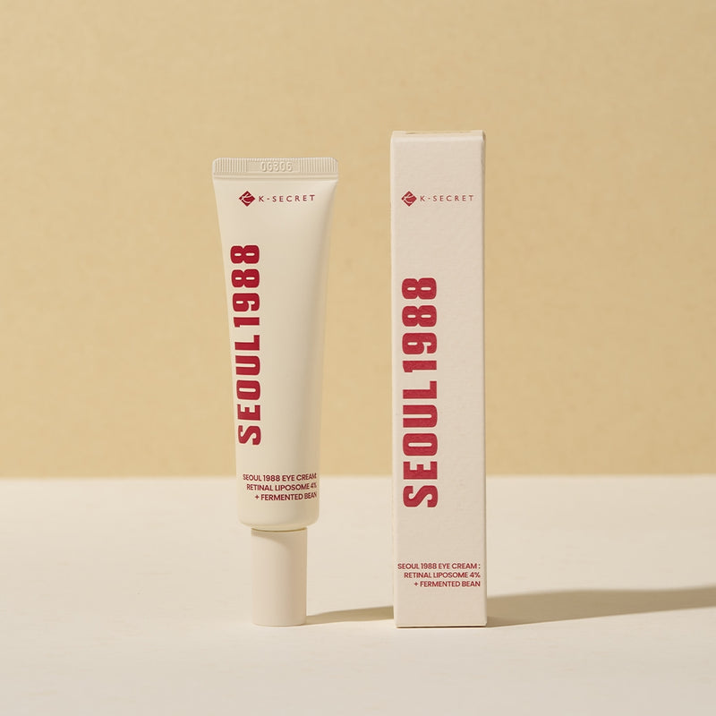Crème Pour les Yeux Séoul 1988 Liposome Rétinien 4% + Fèves fermentées - Ksecret, 30ml | Moshi Moshi Paris