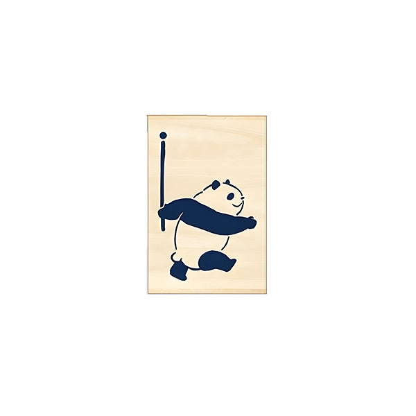Tampon Masute no Aibo - Panda, Beverly | Moshi Moshi Papeterie 