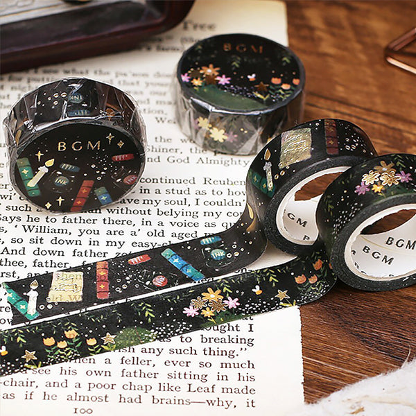 Washi Tape Gold Forest - Papeterie | Moshi Moshi Paris Japan