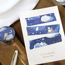 Washi Tape Little World - Galactic Island | Moshi Moshi Paris