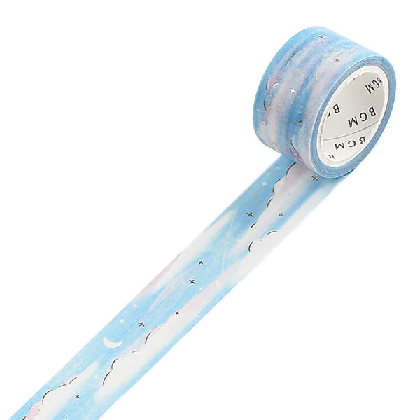 Washi Tape Oil Pastel - Pale Clouds | Moshi Moshi Paris