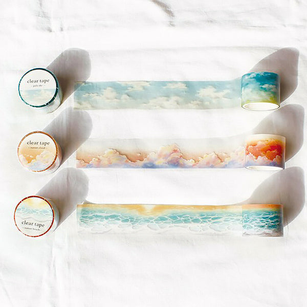 Clear Tape Landscape - Bullet Journal | Moshi Moshi Paris