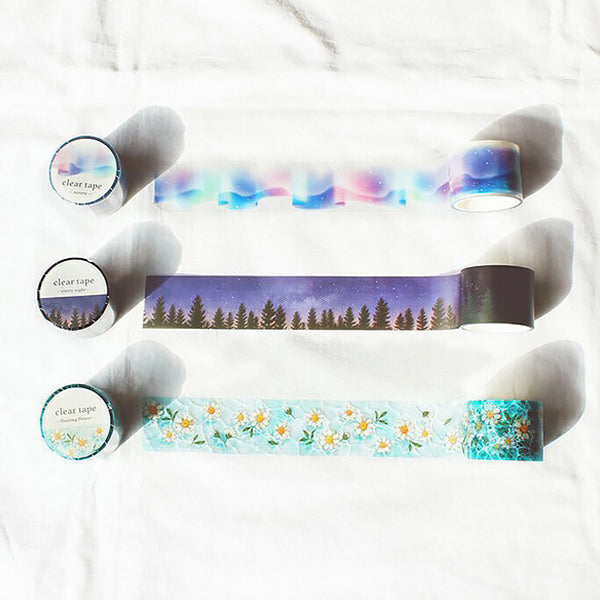 Clear Tape Landscape - Bullet Journal | Moshi Moshi Paris