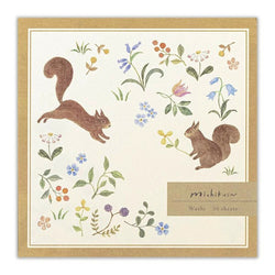 Mémo Pad Michikusa - Squirrel Nowa, 50 Feuilles