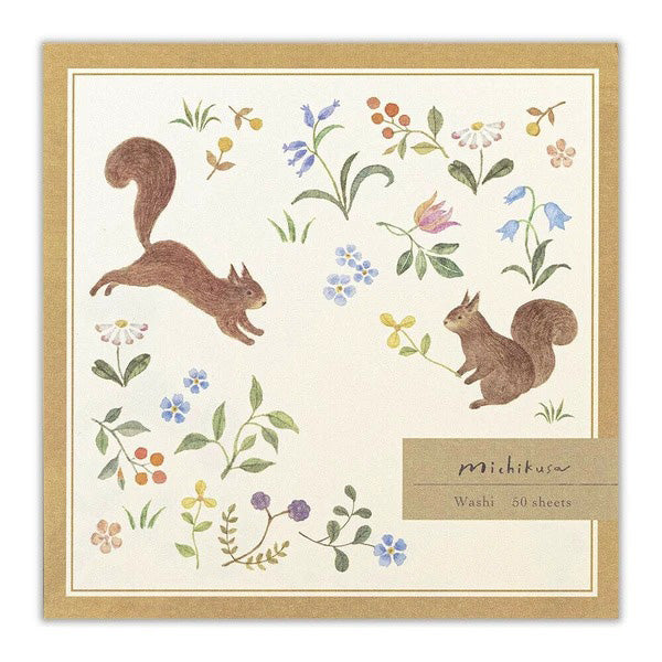 Mémo Pad Michikusa - Squirrel Nowa, 50 Feuilles