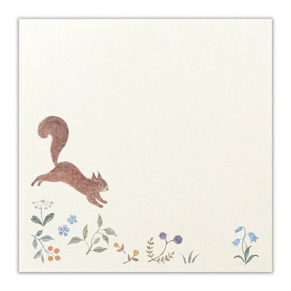 Mémo Pad Michikusa - Squirrel Nowa, 50 Feuilles