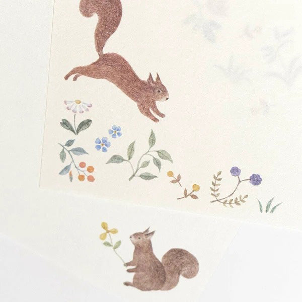 Mémo Pad Michikusa - Squirrel Nowa, 50 Feuilles
