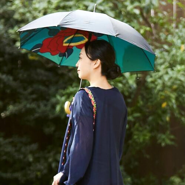 Parapluie Ombrelle Kaya - Camélia, All Weather | Moshi Moshi Paris