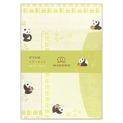 Papier Lettre & Enveloppe Panda - Papier Japonais | Moshi Moshi Paris