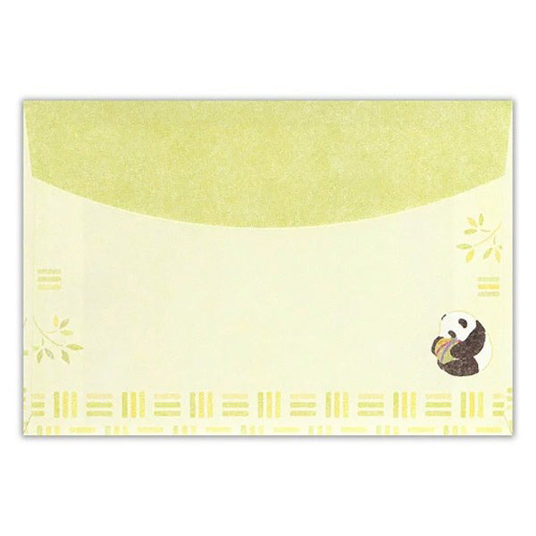 Papier Lettre & Enveloppe Panda - Papier Japonais | Moshi Moshi Paris