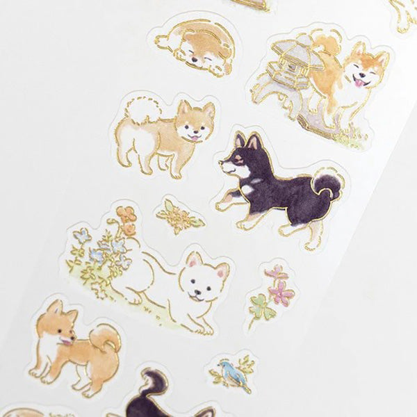 Stickers Kobori - Shiba Inu | Moshi Moshi Papeterie Kawaii