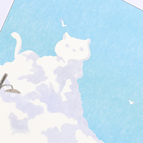 Carte Postale Cloud & Cat - Papeterie | Moshi Moshi Paris