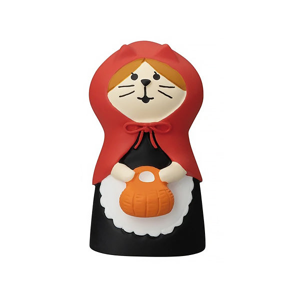 Mini Figurine Chat - Petit Chaperon Rouge | Moshi Moshi Paris