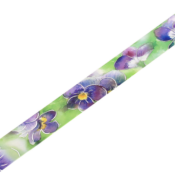Washi Tape Japonais - Watercolor Flower | Moshi Moshi 