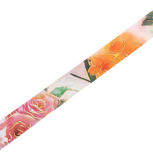 Washi Tape Watercolor Flower - Papeterie Kawaii | Moshi Moshi 