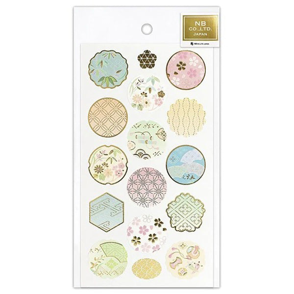 Stickers Seal - Traditional Design | Moshi Moshi Papeterie Japonaise