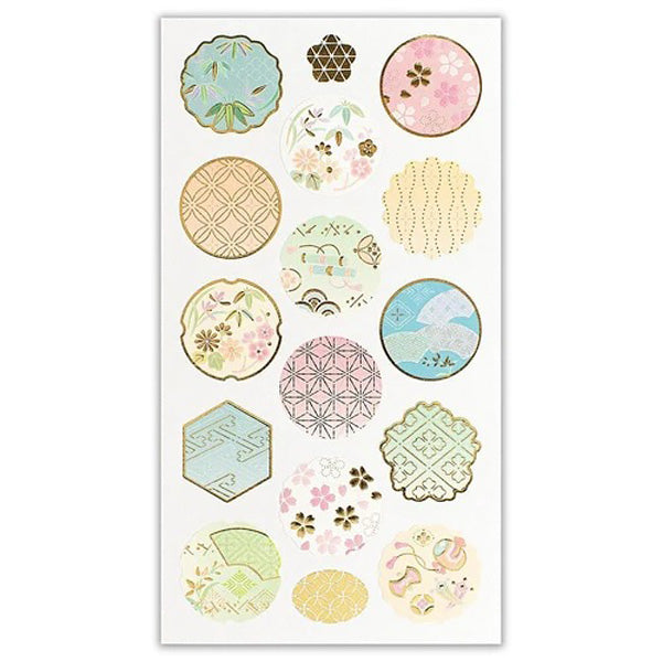 Stickers Seal - Traditional Design | Moshi Moshi Papeterie Japonaise