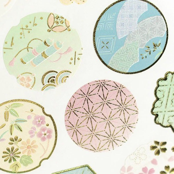 Stickers Seal - Traditional Design | Moshi Moshi Papeterie Japonaise