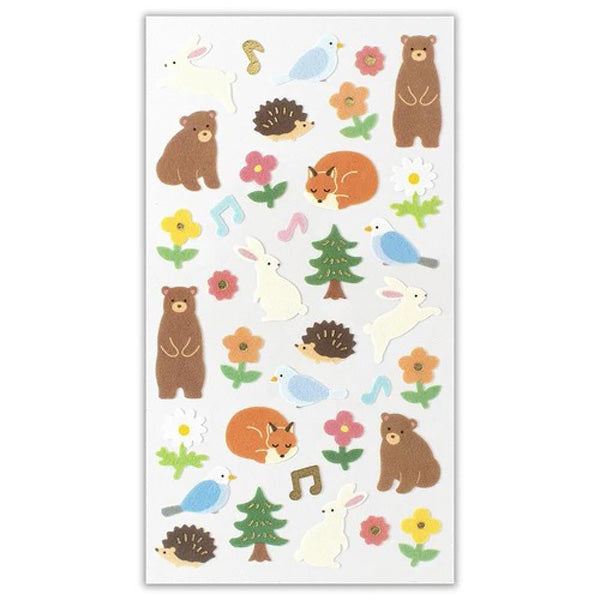 Stickers Midori - Forest Animals | Moshi Moshi Papeterie Japonaise