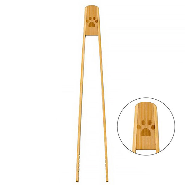 Pince Cuisine Chat - Bambou | Moshi Moshi Boutique