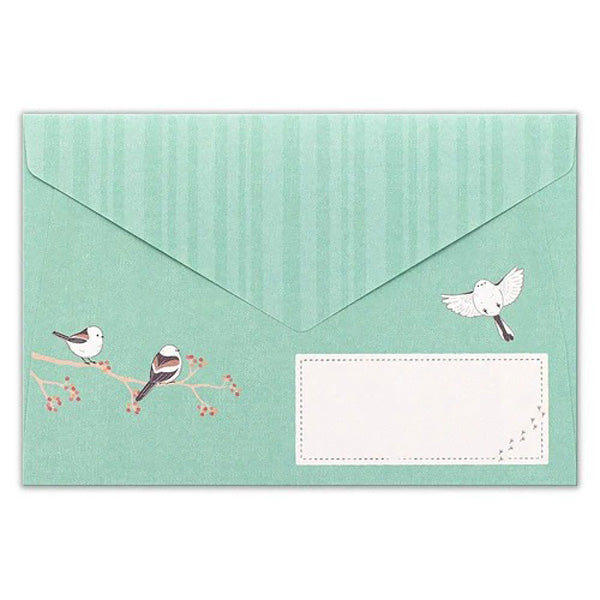 Papier Lettre & Enveloppe Birds - Papier Japonais | Moshi Moshi Paris