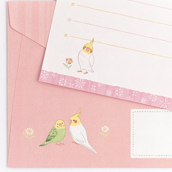 Papier Lettre & Enveloppe Birds - Papier Japonais