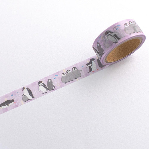 Washi Tape Saezuri Pingouin - Made in Japan | Moshi Moshi Paris