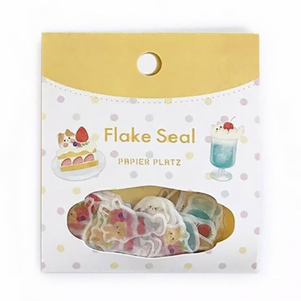Stickers Box Yoko Cat - Cake | Moshi Moshi Papeterie